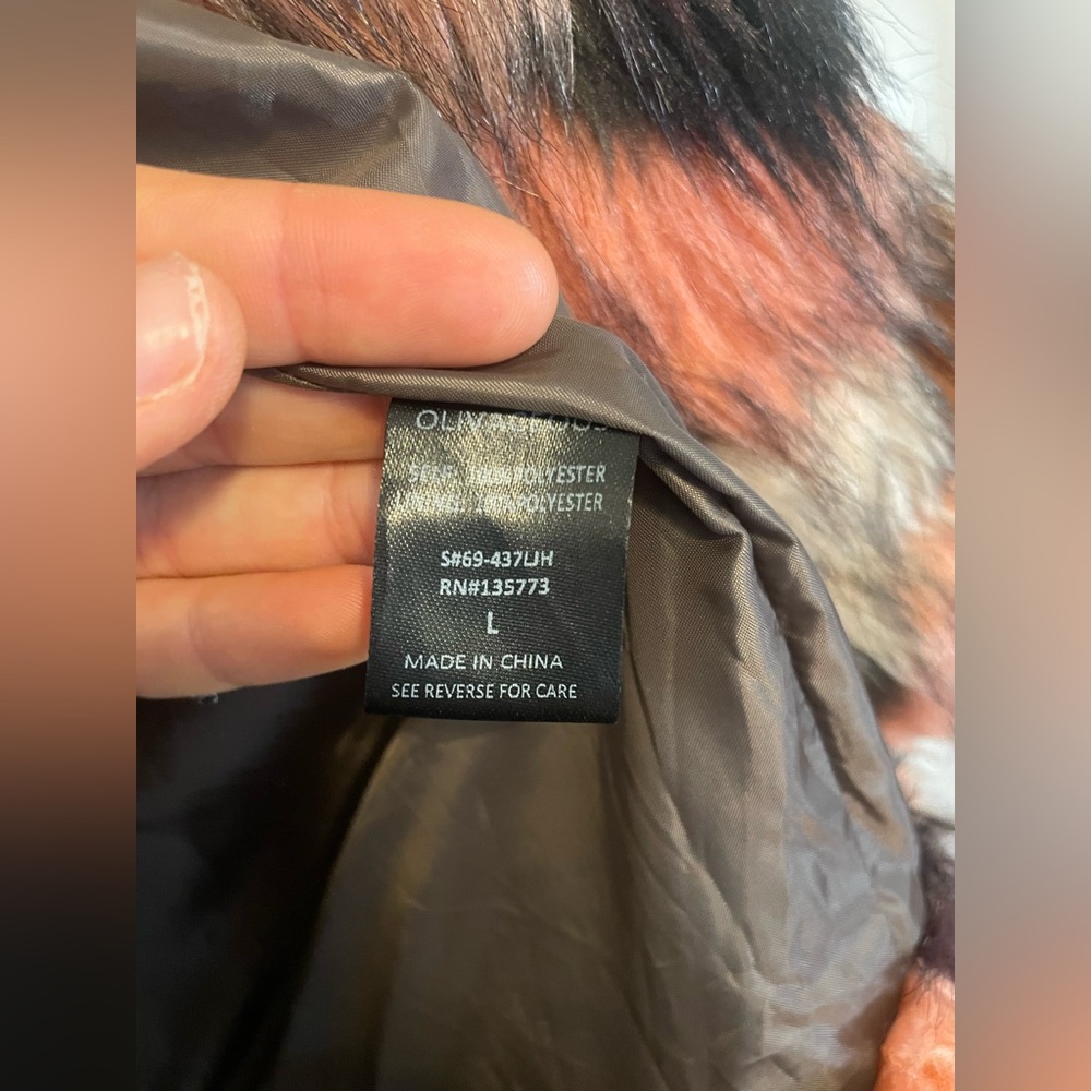 Olivaceous Multicolor Teddy Jacket - image 5